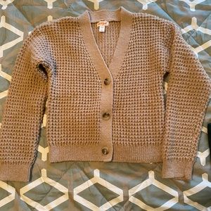 Cat & Jack girls knit cardigan